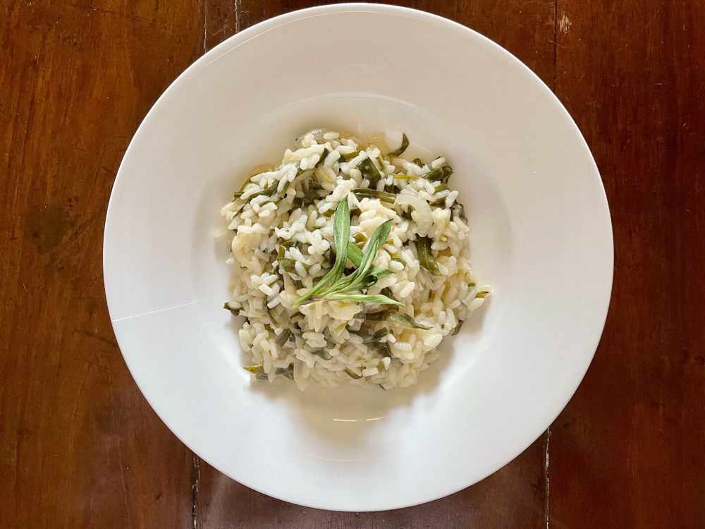 Risotto agli stridoli