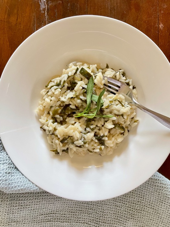 Risotto agli stridoli