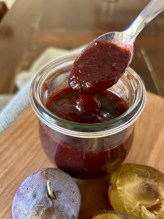 Plum ketchup