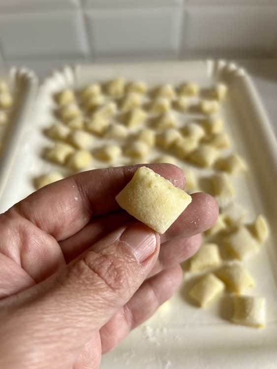 Gnocchi di patate senza uova