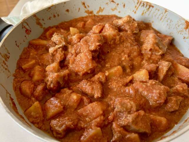 Veal stew with potatoes